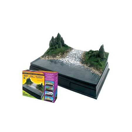 Woodland Scenics Woodland Scenics WOO4113 Water Diorama Kit WOO4113